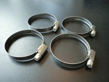  4 Edelstahl-Schlauchschellen