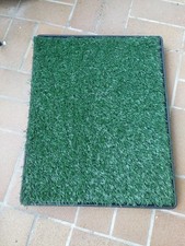 Hundeklo Hundetoilette Welpentoilette mit Kunstrasen, 63x50cm Hunde Toilette