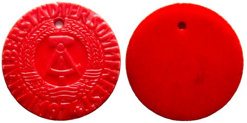 Ddr kunstoff abzeichen - ddr,