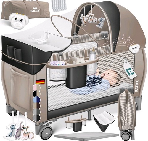 Kiddiz babybett 3in1 kinder - babybett,