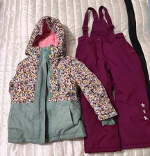 Outdoor Kleidungspaket (9 Teile) Mädchen Gr. 110 116 Ski- und Regenkleidung