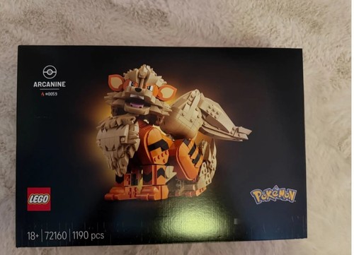 Lego pokemon arcanine 72160 - lego,