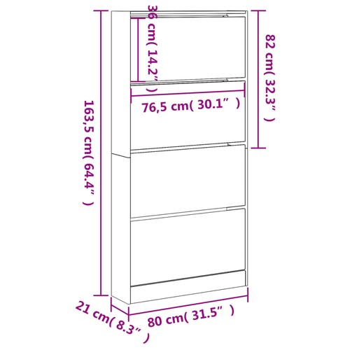 Klappen schuhschrank - klappen,