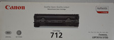 Original  Canon Toner Cartridge 712 für i-SENSYS LBP3010, LBP3100 Neu & OVP