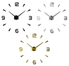 Wanduhr Große 3D Wand Uhr