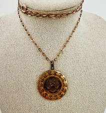 Biedermeier Tombak-Kette mit