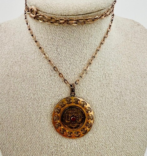 Biedermeier tombak kette mit - tombak-kette,
