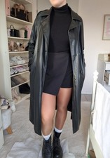 ZARA Schwarzer Kunstleder