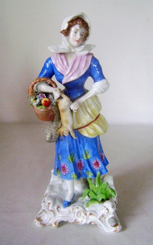 Viktorianische porzellanfigur - viktorianische,