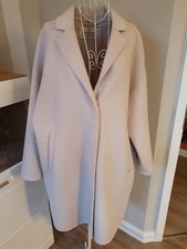 Milestone Oversize Jacke Mantel Creme Gr. 38 40 Neu
