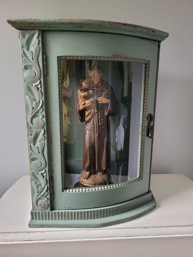 Alte glasvitrine vitrine - glasvitrine,