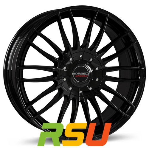 Borbet cw3 black - borbet, glossy