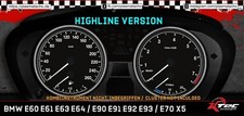 BMW E60 E61 E63 E64 / E90 E91 E92 E93 / E70 X5 Tachoscheiben Diesel und Benziner