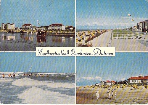 Cuxhaven duhnen - ak,ot,