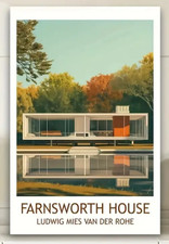 Mies van der Rohe, 60 x 40cm