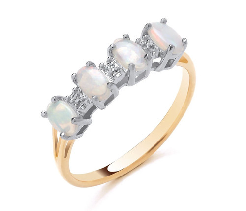 Damen emernityring karat - damen-emernityring, 9