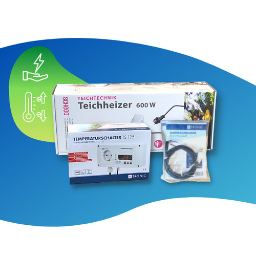 Schego teichheizer mit - schego,