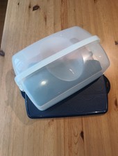 Tupperware XXL Superbäcker  Kuchenbehälter blau Neu