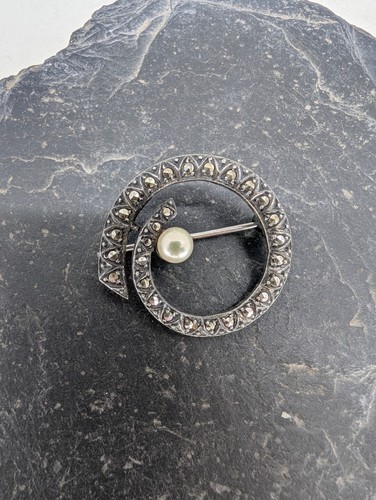 Antike 835 silber - antike, brosche