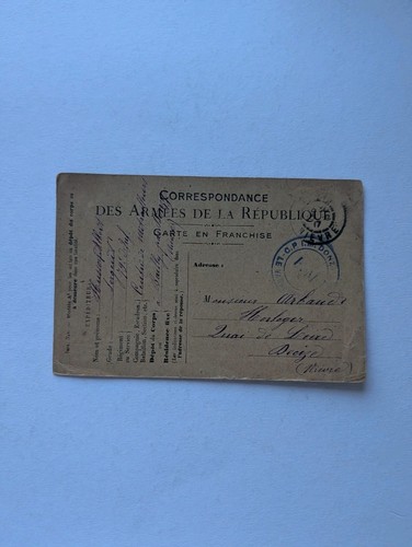 Frankreich feldpost soldaten - frankreich,
