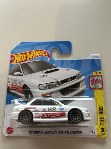 Hot wheels subaru impreza - hot, 98