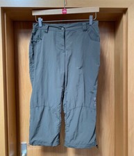 Wolfskin Travel Pants kurze Hose 3/4 Wandern Trekking Outdoor Freizeit khaki