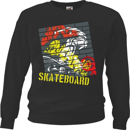 Sweatshirt vintage skateboard - sweatshirt,