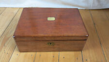 ANTIK SCHREIBPULT  REISESEKRETÄR  REISESCHREIBPULT  MAHAGONI