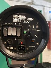 Komplette Studioblitzanlage Hensel Monoflash 1200 , Stative , Funkauslösung usw