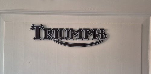 Großer triumph schriftzug - großer,
