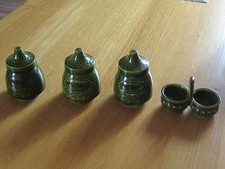 Vorratsbehälter 4-tlg. grün