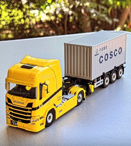 Scania anhänger 20ft - scania,