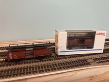 Märklin H0 4613 Güterwagen 2 Autotransportwagen der DB, 1x OVP, Top