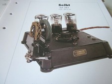 Radio Archiv N 96 Schaltplan Seibt EA 381, 1928