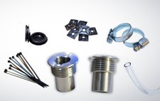 Wasserablauf-Set ( Komposter-Set ) VW T4 Kotflügel Rostschutz Laubschutz