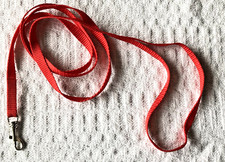 Katzenleine mit Handschlaufe für Katzen oder kleine Hunde - Leine: 120 cm - rot