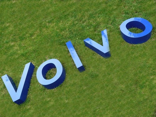 Volvo schriftzug original logo - volvo,