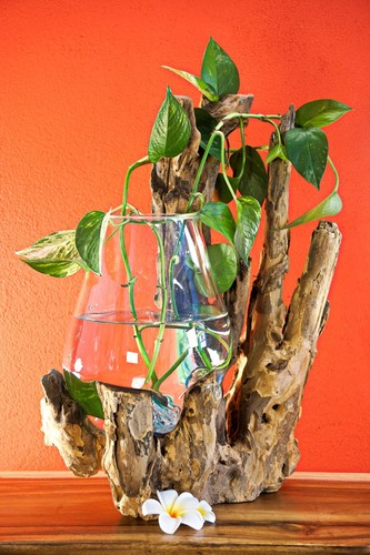 Geschmolzenes glas auf - geschmolzenes,