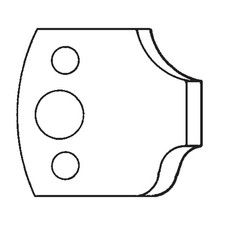 Scheppach Profilmesser Paar