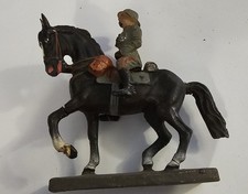 Alter Reiter Mit PFERD