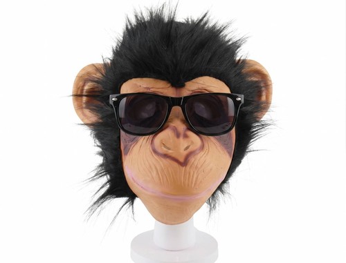 Freche affe maske schwarze - maske, &