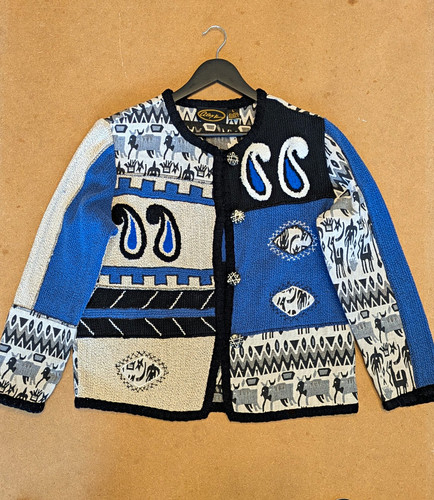 Alex kim vintage strickjacke - kim,