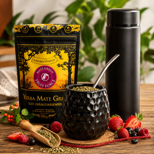 Yerba mate set fruit - mate, force