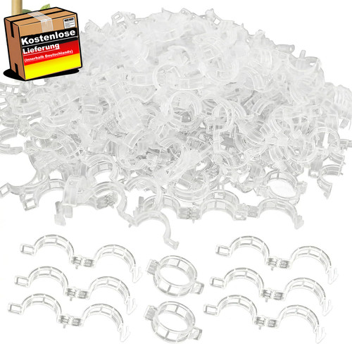 Pflanzenclips set 200 stück - pflanzenclips,