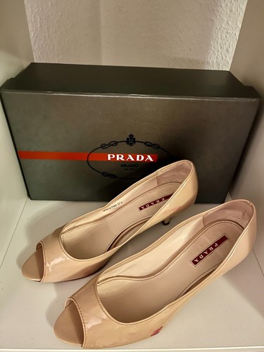 Prada peep toe pumps aus - peep-toe,