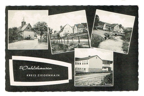 Wahlshausen oberaula - ak,