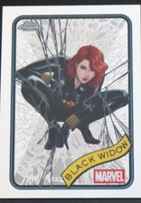 Marvel Topps Chrom Black Widow