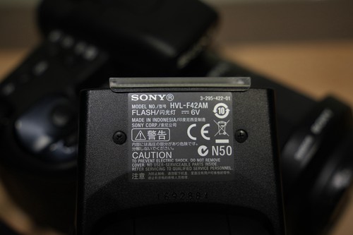 Sony hvl f42am aufsteckblitz - sony,
