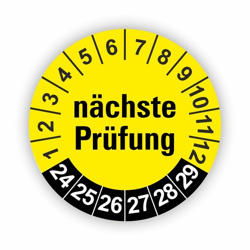 Nächste prüfung - nächste,