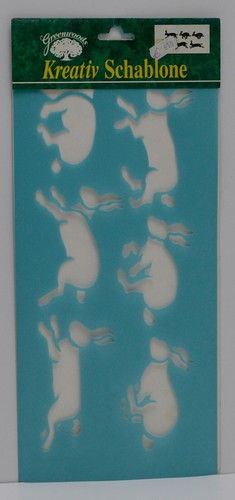 Malschablone greenwoods - malschablone,
